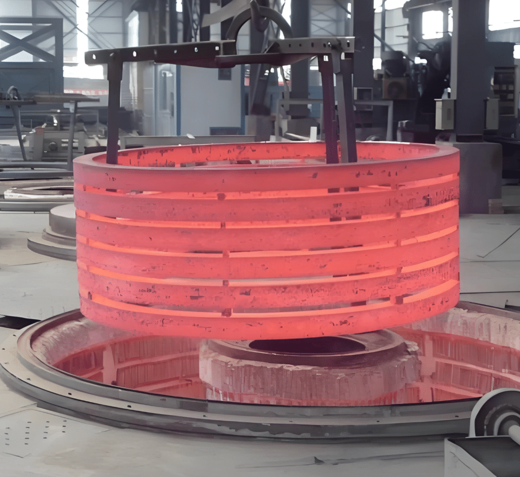 Flange tempering