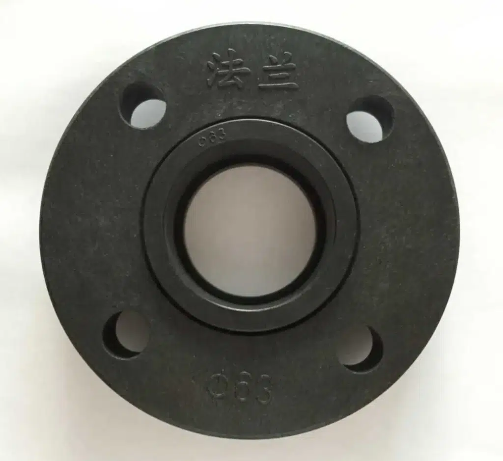 Flange in plastica