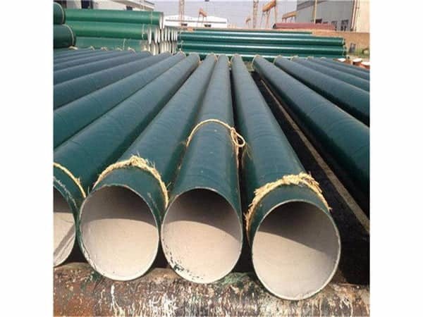 Cement mortar anti corrosion steel pipe