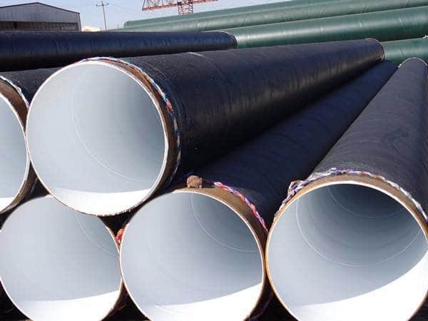 Epoxy coal asphalt anti corrosion steel pipe