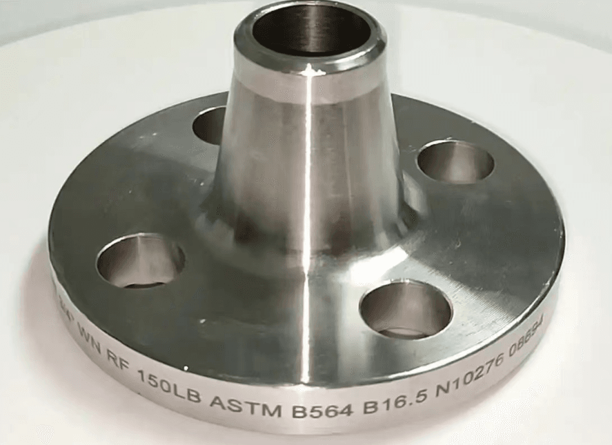 Flange marking