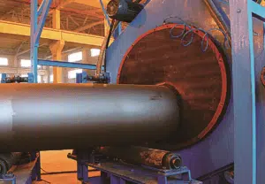 Pipe Cleaning Shot Blasting Machine