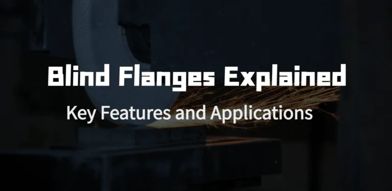 Blind Flanges: Types, Uses, and Key Features