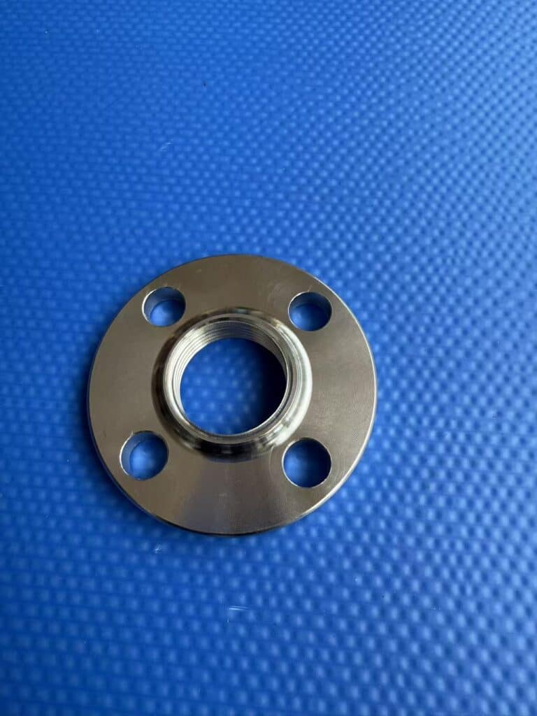 Custom 5K15 Stainless Steel Female Threaded Flange with 1 BSP Thread 7